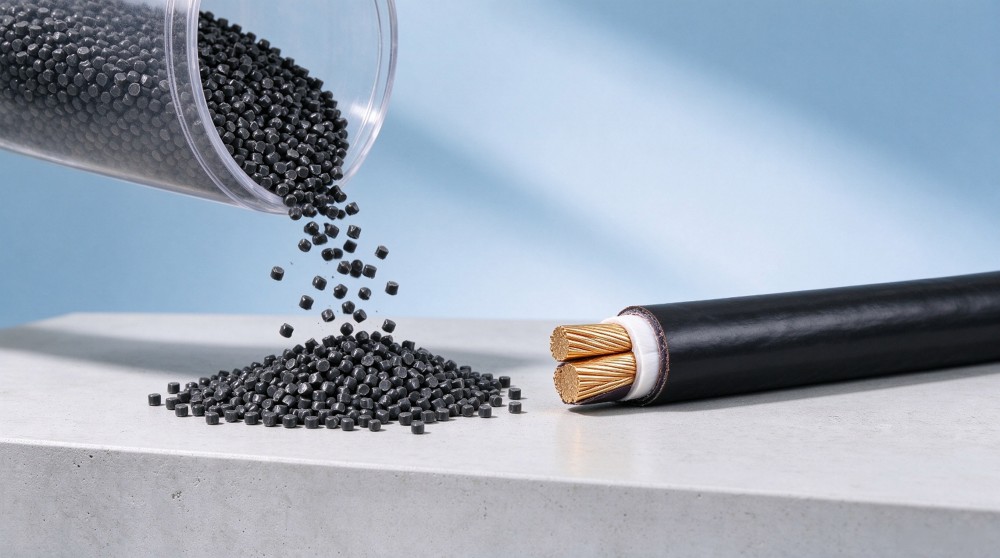 Ceramicified Fire-Resistant MV Oxygen-Barrier Compound